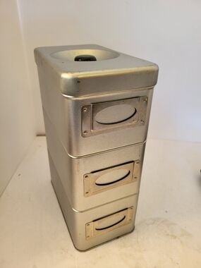 Vintage Retro Stacking Canister Set